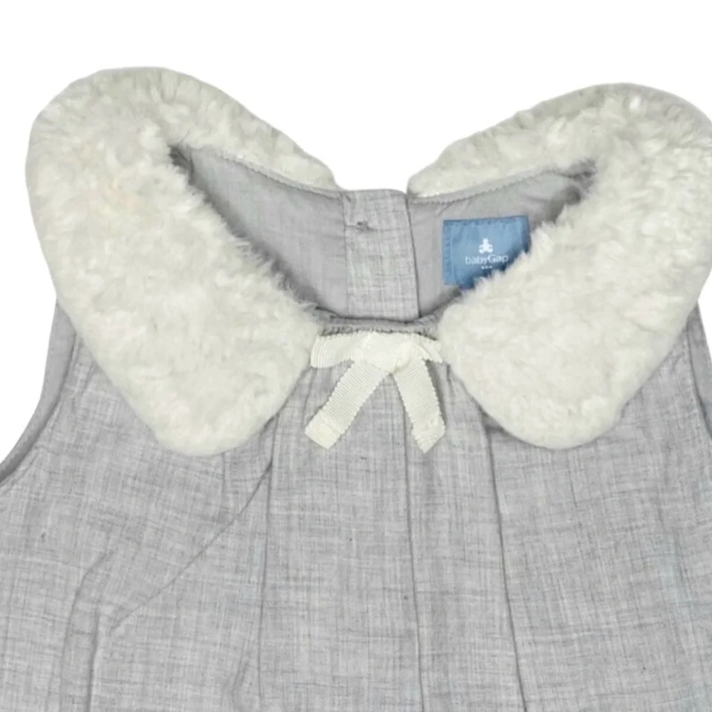 Gap‎ Faux Fur Collar Dress
